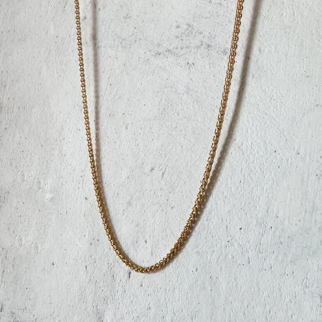14K Gold Thick Anklet chain - Image 4